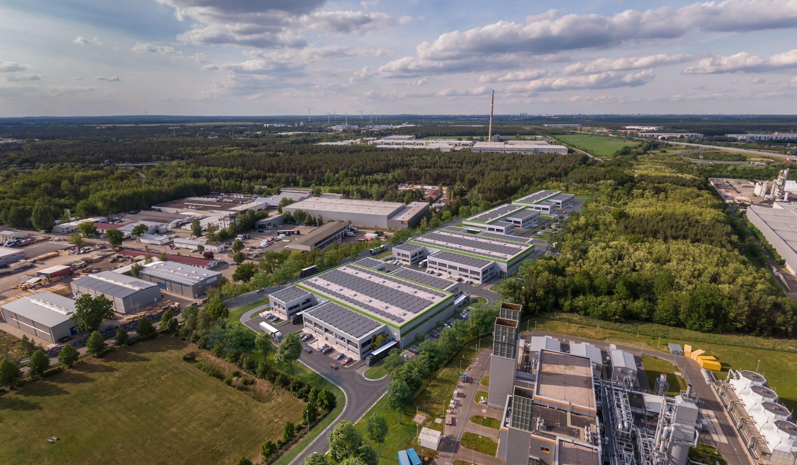 FIRST LETTING OF 2,900 SQUARE METRES IN THE “MLP BUSINESS PARK BERLIN-LUDWIGSFELDE”
