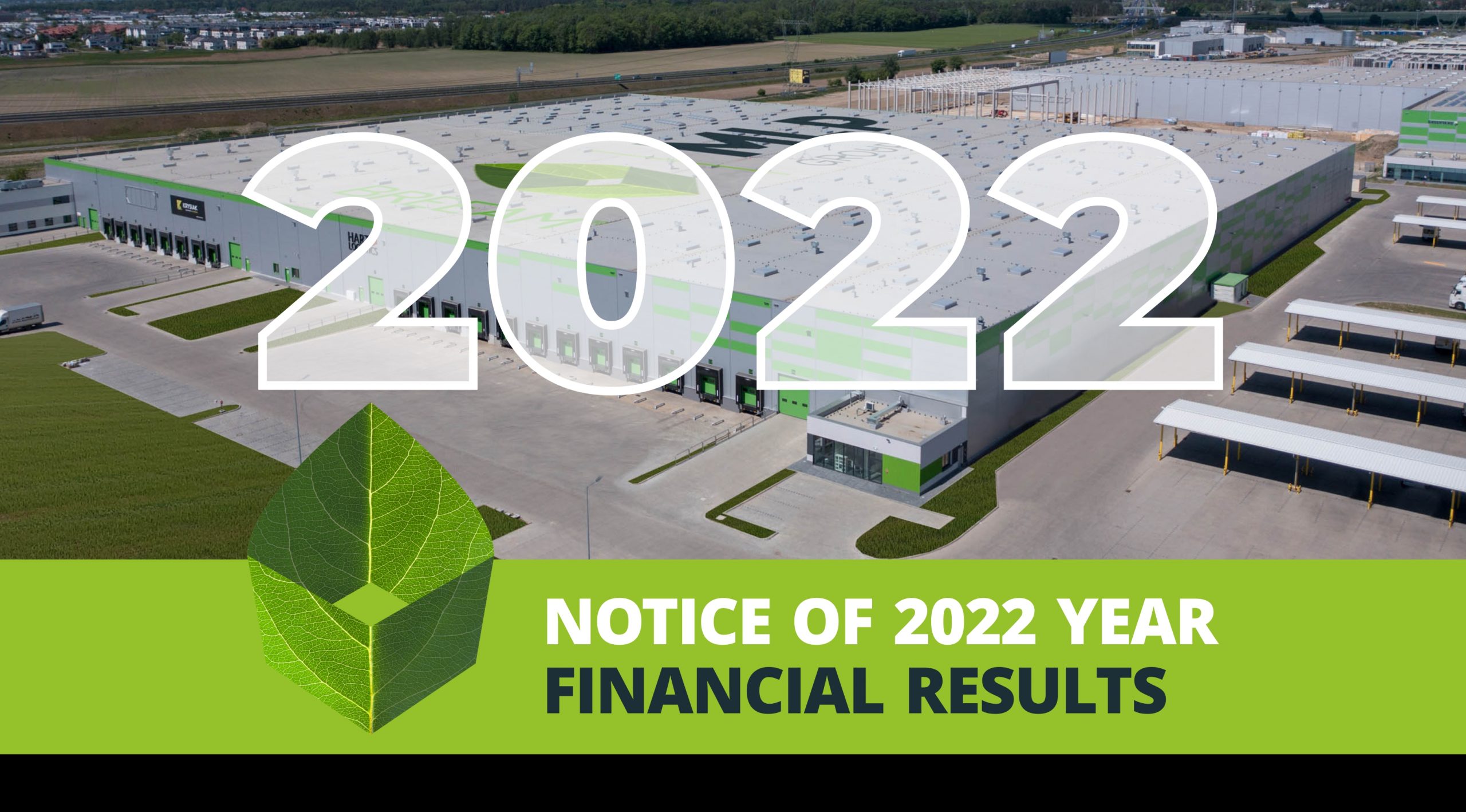 MLP GROUP S.A. NOTICE OF 2022 YEAR FINANCIAL RESULTS