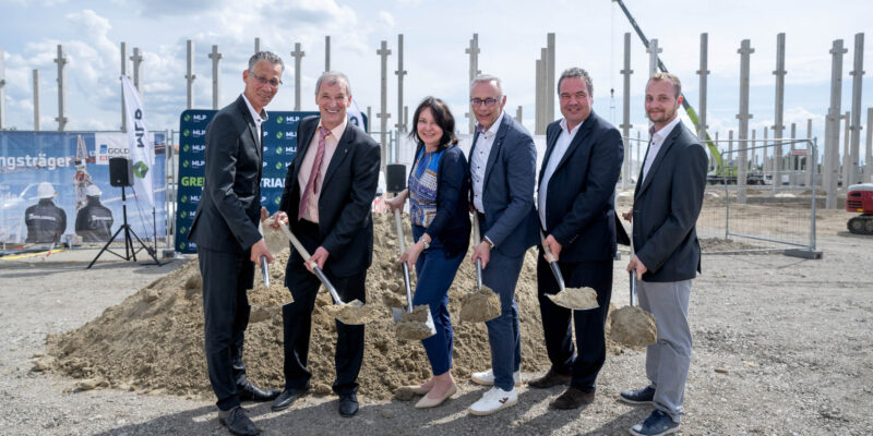 Ground-breaking ceremony for the MLP Business Park Vienna