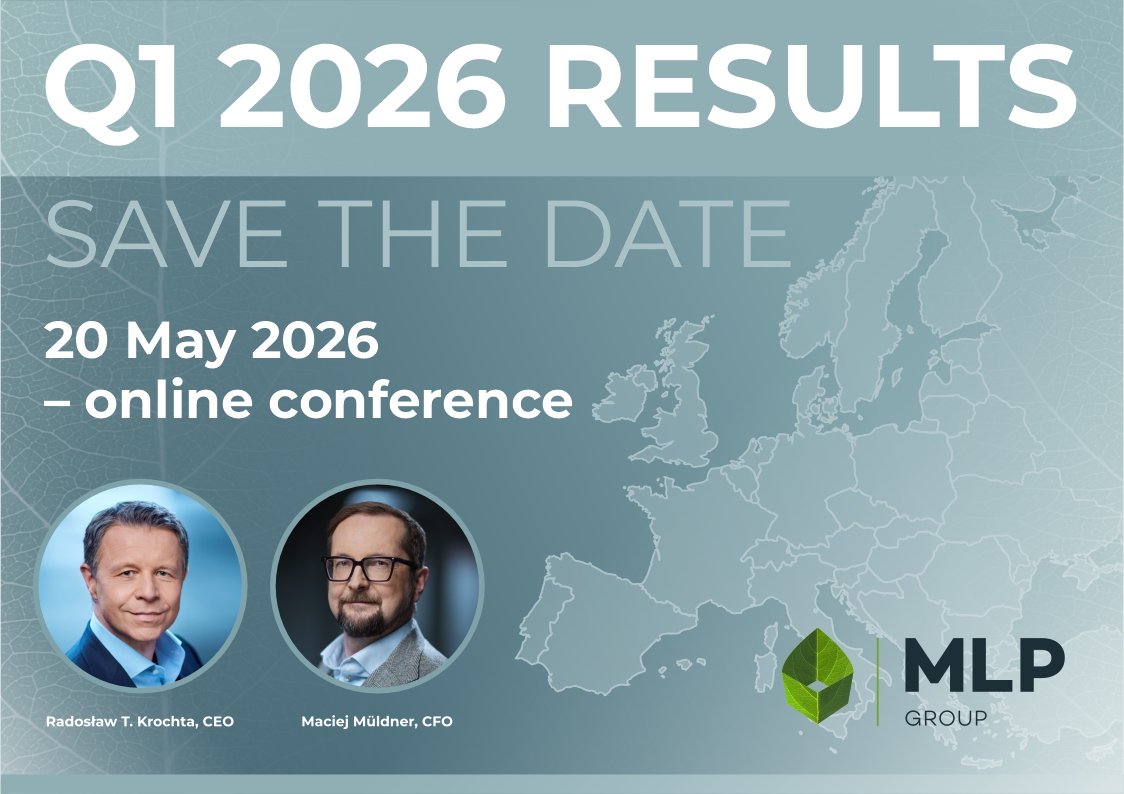 MLP GROUP S.A. notice of Q1 2026 financial results